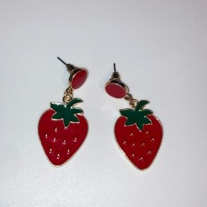 Strawberry Earrings